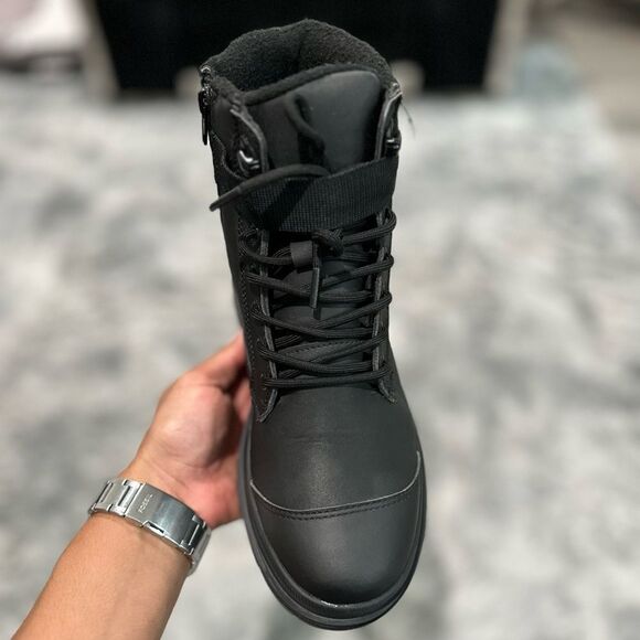 Aldo Black Rugged Boots with Weather-Resistant Design - Picture 4 of 5